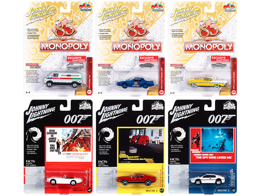 Brand new 1/64 scale diecast car models of Pop Culture 2020 Set of 6 Cars Release 2 die cast model cars by Johnny Lightning.
Brand new boxe
