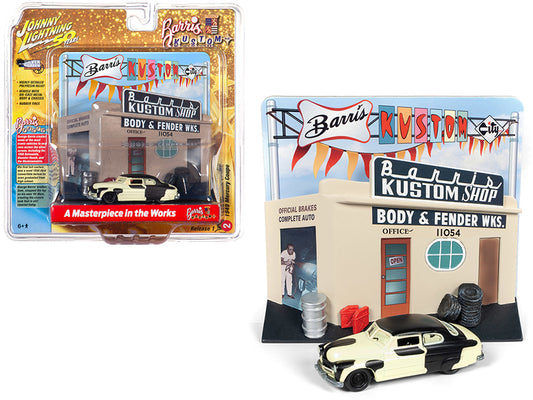 1949 Mercury Coupe Project Multi-Color Diecast Model Diorama Set 