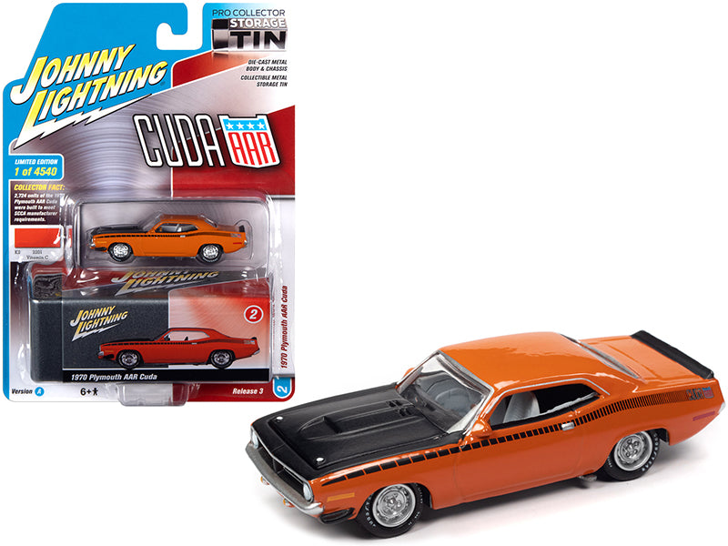1970 Plymouth AAR Barracuda Orange Diecast Model Car 