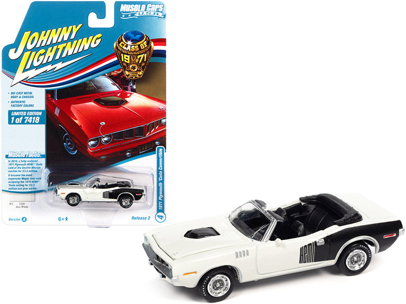 1971 Plymouth Barracuda Convertible Llimite  Diecast Model Car 