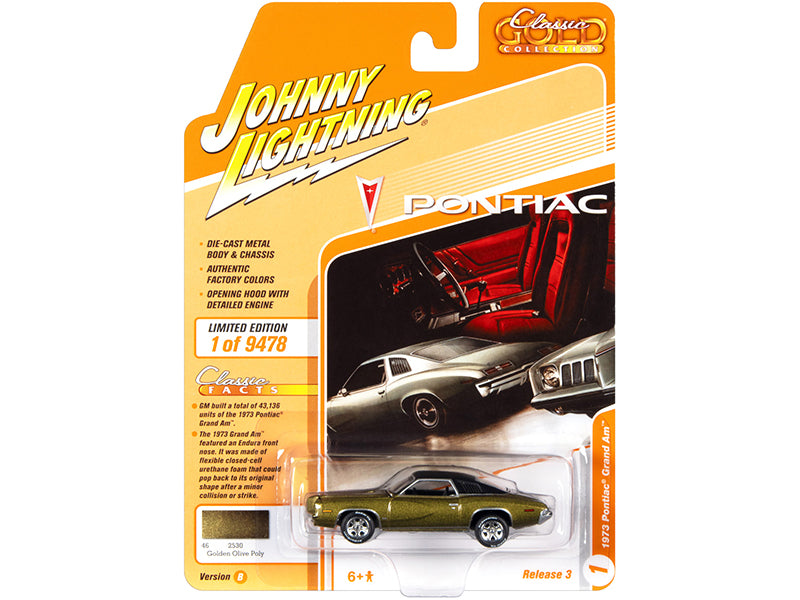 1973 Pontiac Grand Am Green Diecast Model Car 