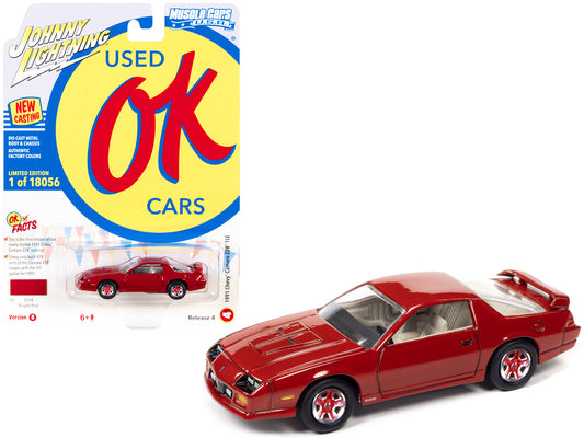1991 Chevrolet Camaro Z28 Red Diecast Model Car 