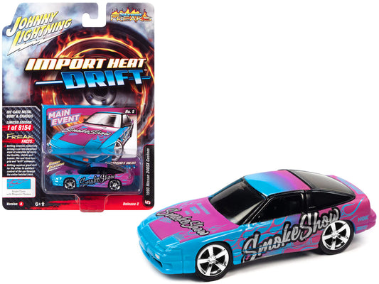 1990 Nissan 240SX Custom Blue Diecast Model Car 