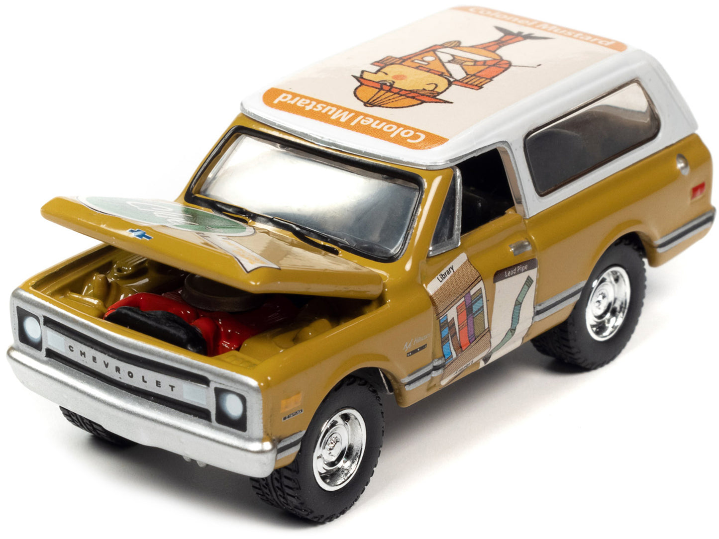 1970 Chevrolet Blazer  Yellow Diecast Model Car 