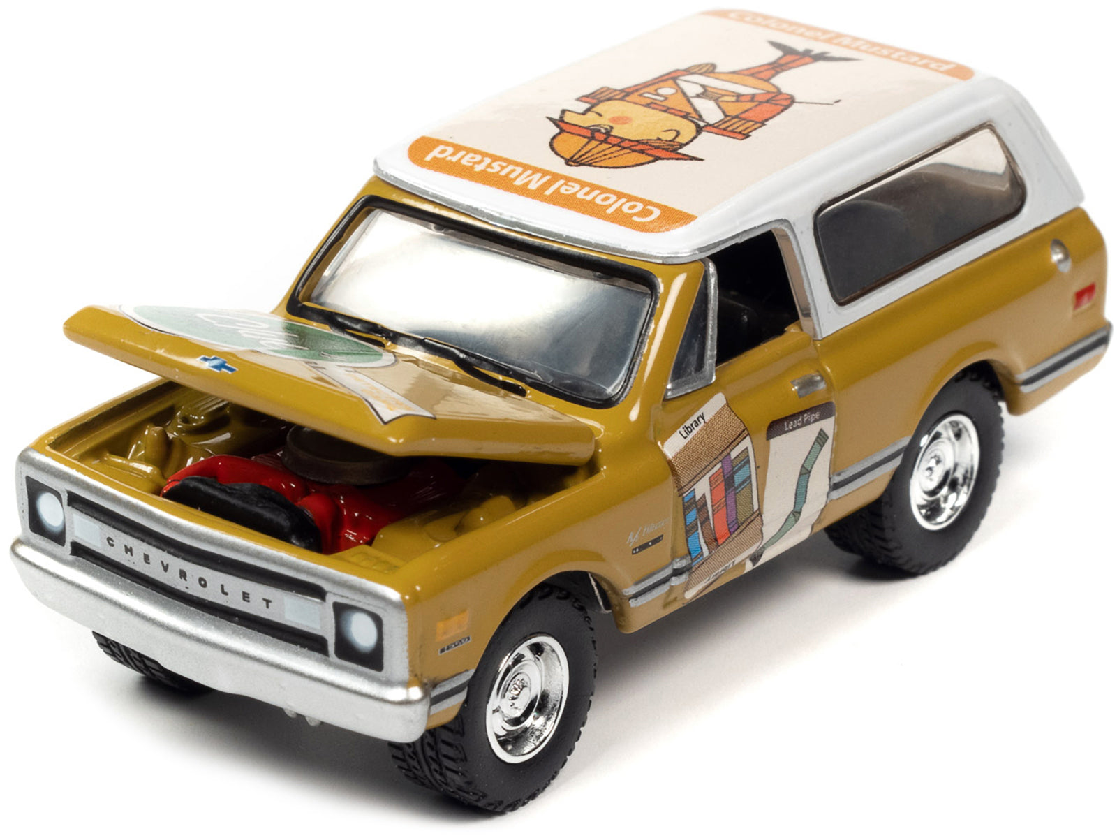 1970 Chevrolet Blazer  Yellow Diecast Model Car 