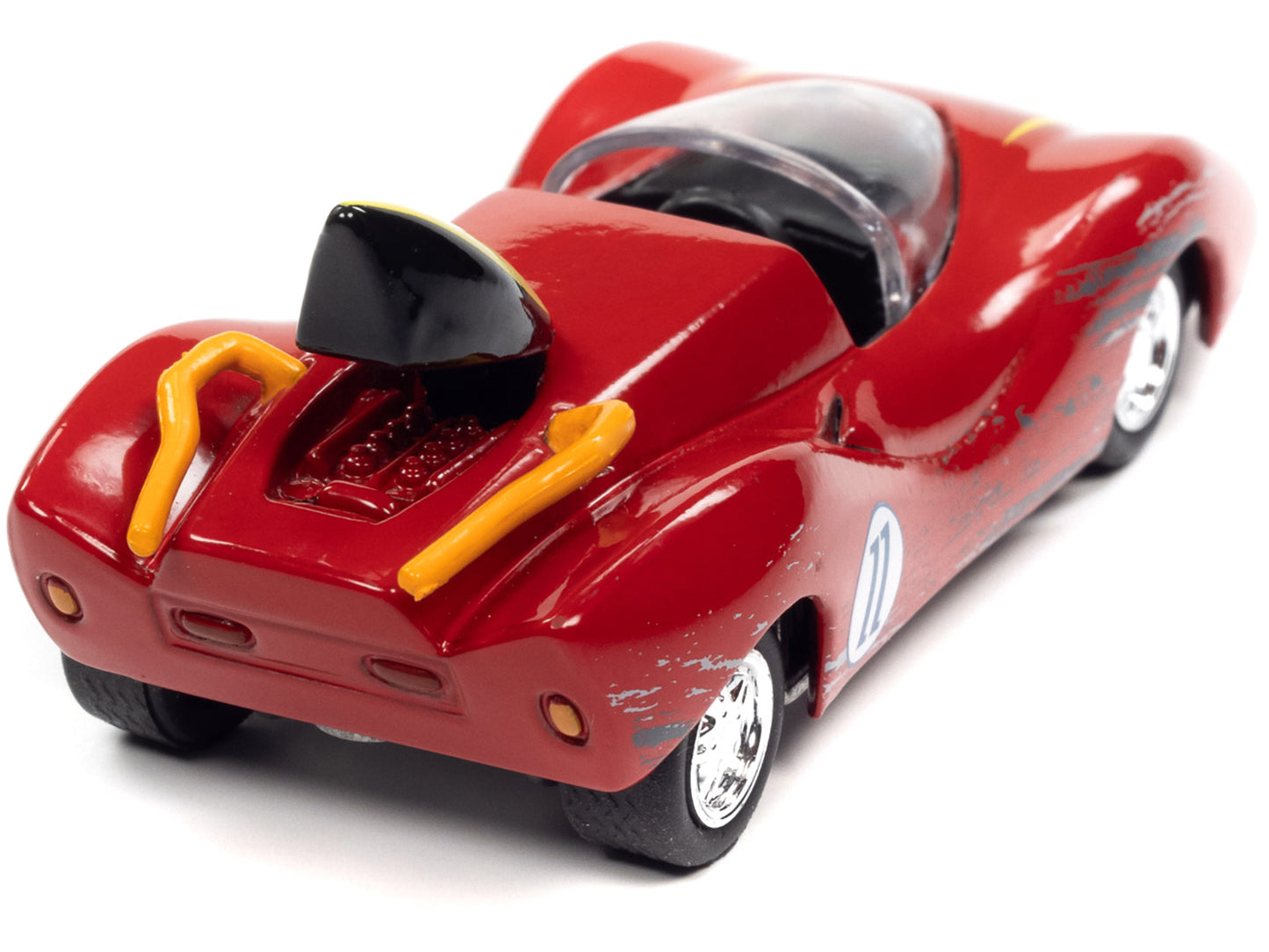 Captain Terror's #11 Red Diecast Model Race Car Speed Racer (1967)