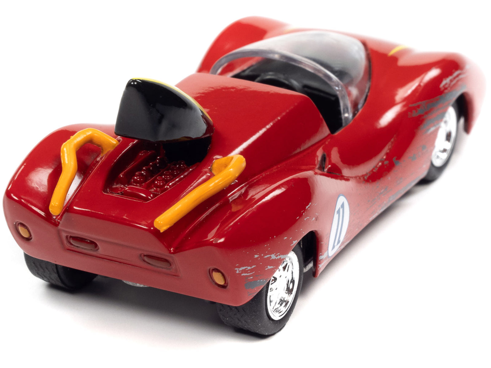Captain Terror's #11 Red Diecast Model Race Car Speed Racer (1967)
