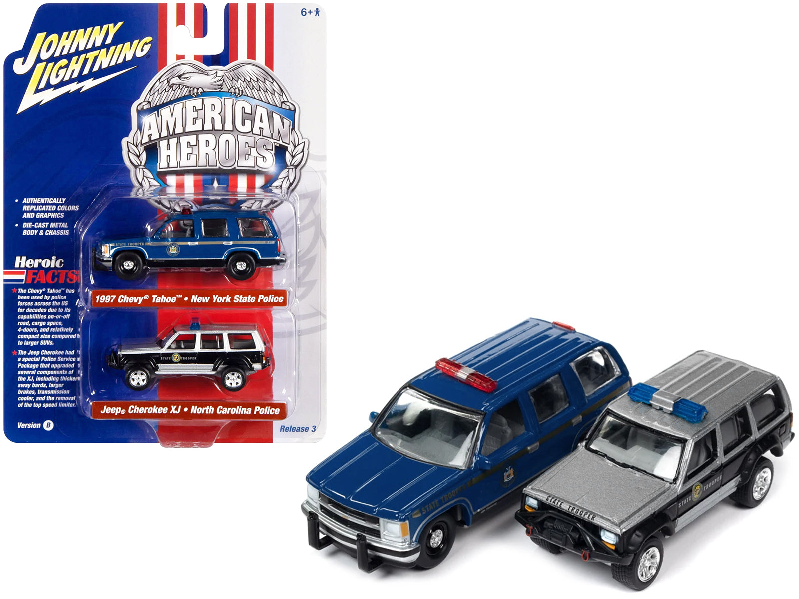 1997 Chevrolet Tahoe New Blue Diecast Model Car 