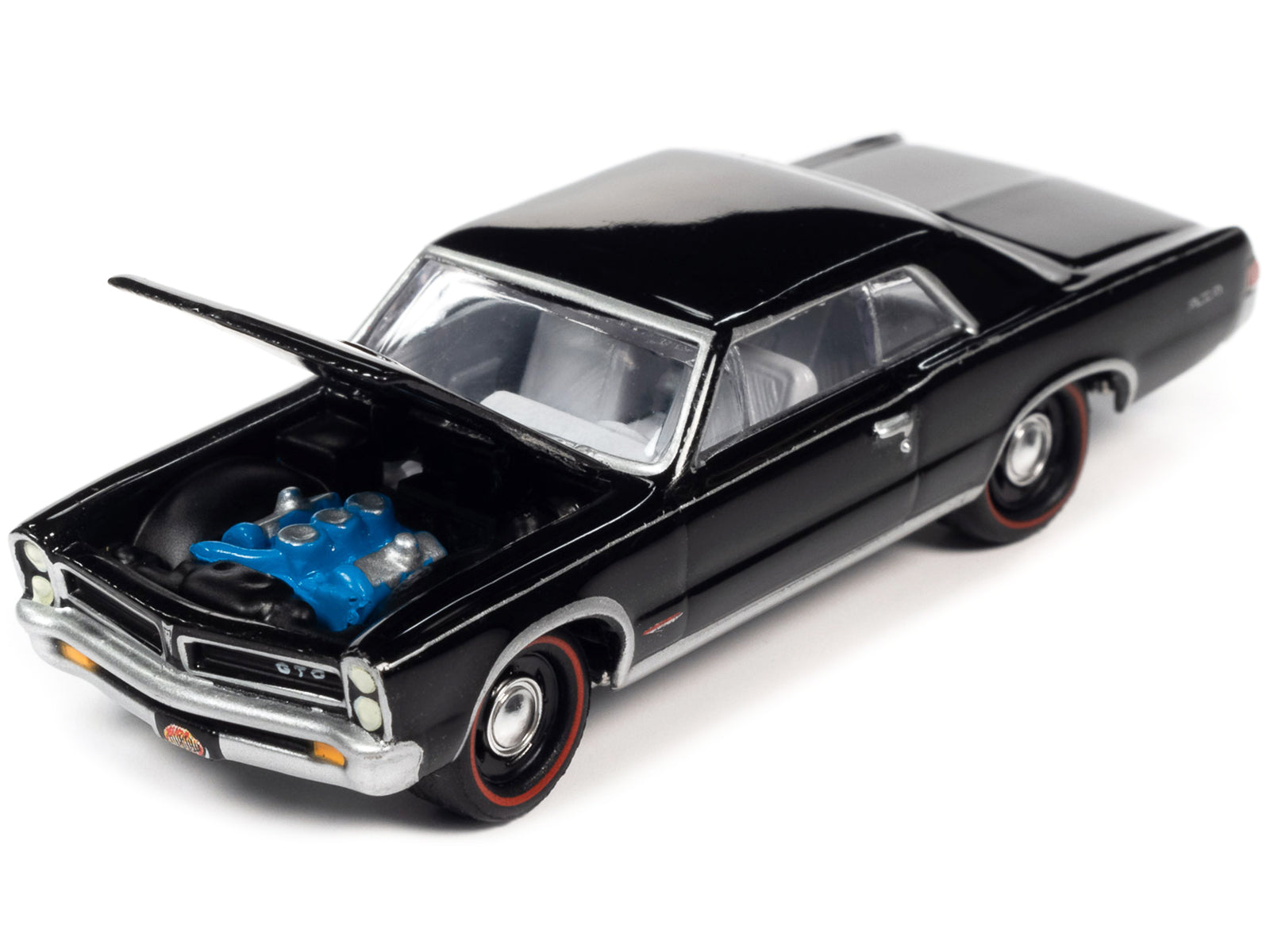 1965 Pontiac GTO Starlight Black Diecast Model Car 