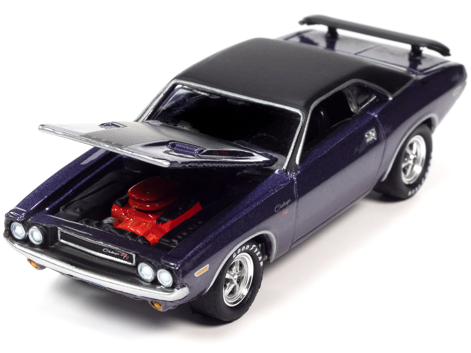 1970 Dodge Challenger R Purple Diecast Model Car 
