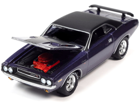 1970 Dodge Challenger R Purple Diecast Model Car 