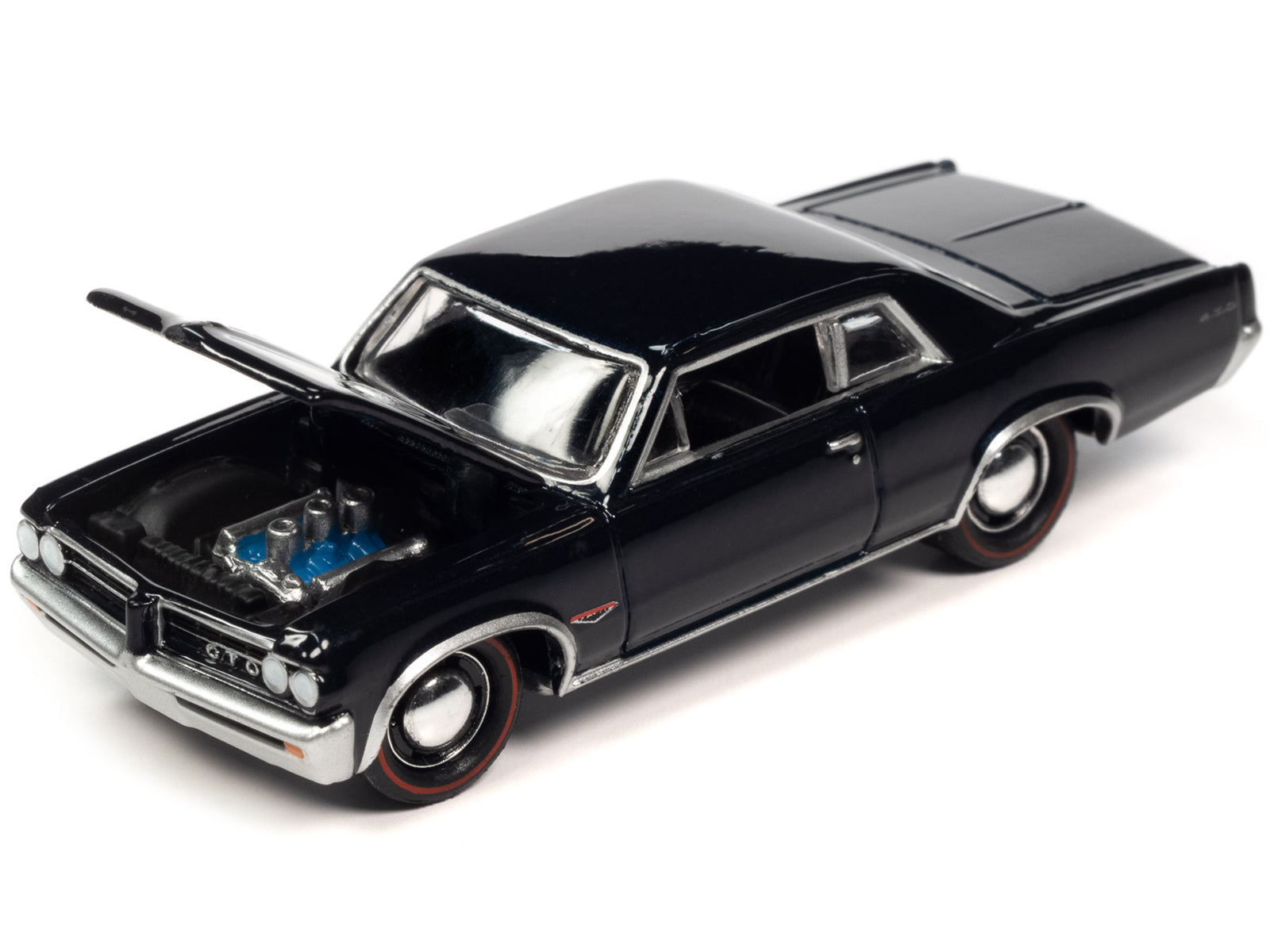 1964 Pontiac GTO Nocturne Blue Diecast Model Car 