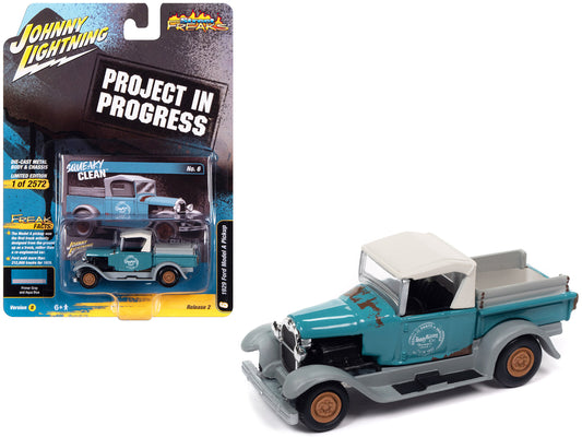 1929 Ford Model A Blue Diecast Model Pickup Truck 