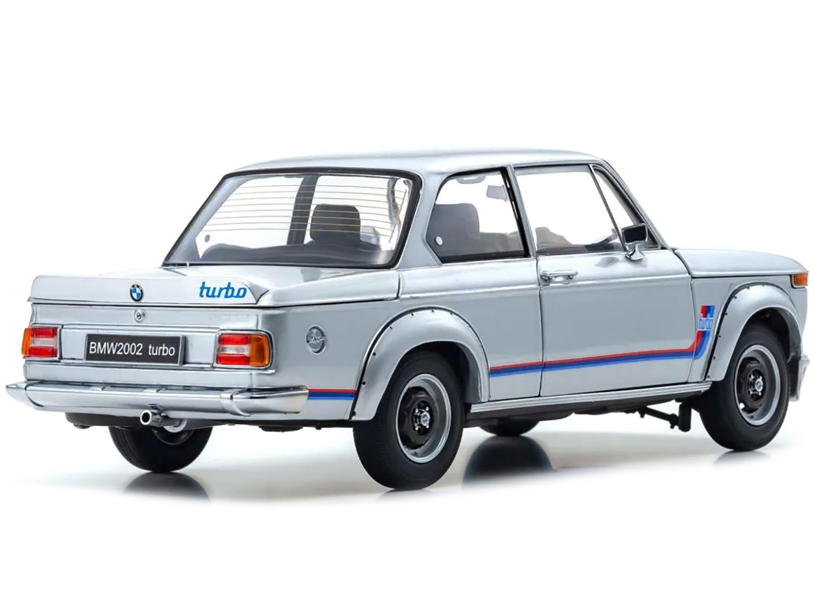 BMW 2002 Turbo  Silver Diecast Model Car 