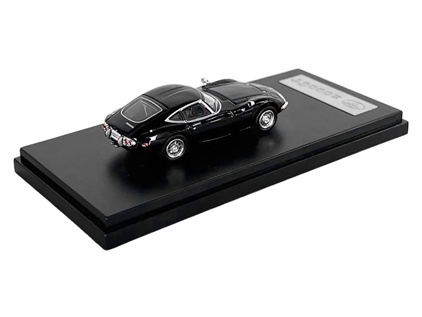 Brand new 1/64 scale diecast car model of Toyota 2000GT RHD (Right Hand Drive) Black die cast model car by LCD Models.
