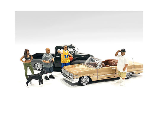 Lowriderz & a Dog   Model Lowrider Figure Lowriders