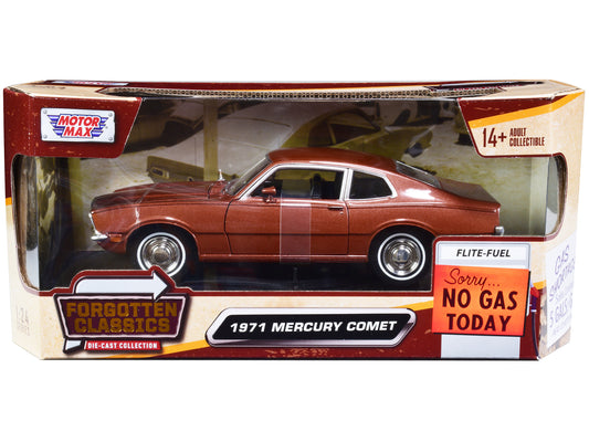1971 Mercury Comet  Brown Diecast Model Car 