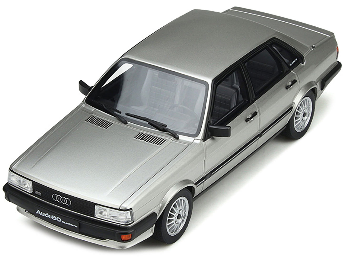 1983 Audi 80 Quattro Silver  Model Car 