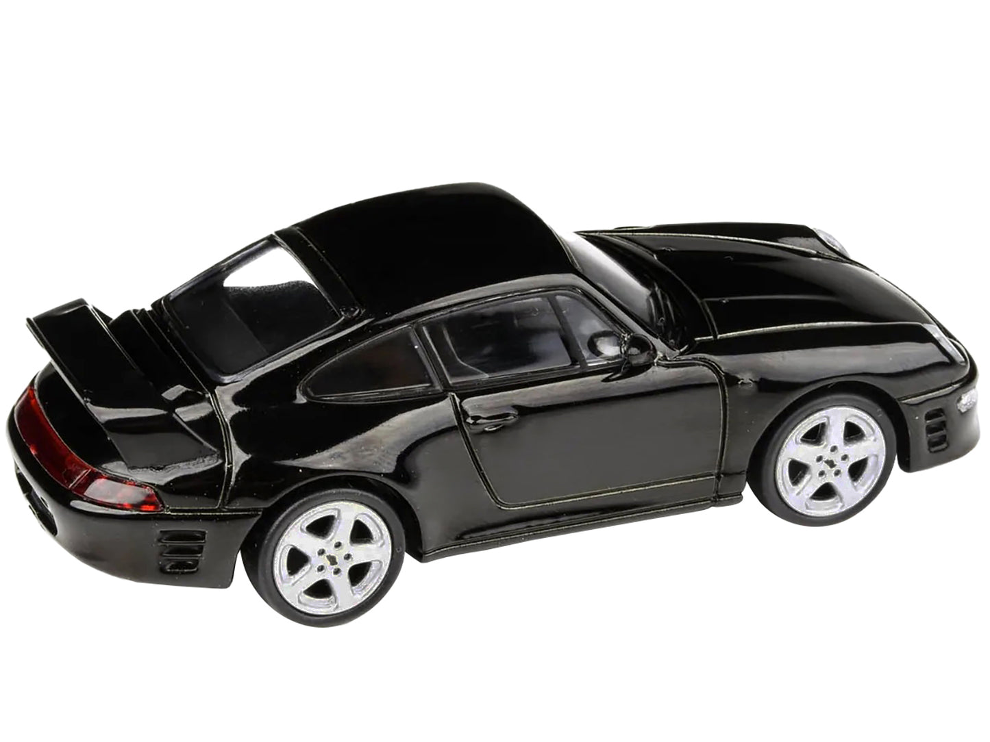 Brand new 1/64 scale diecast car model of 1995 RUF CTR2 Black die cast model car by Paragon.
Brand new box.
Detailed e