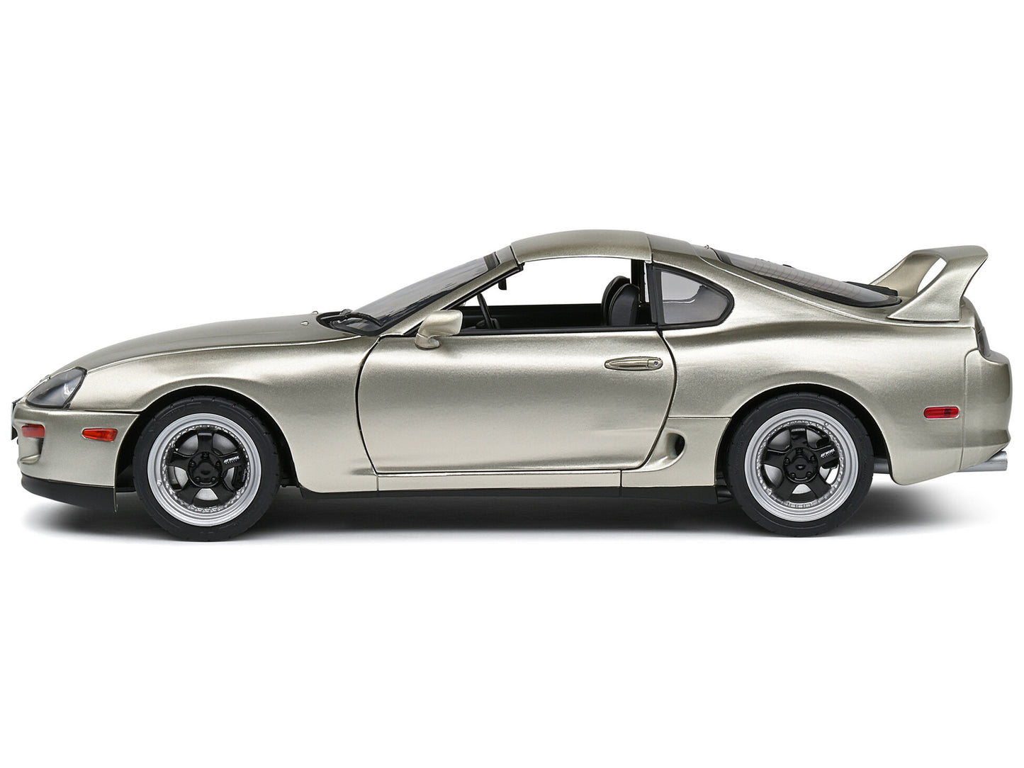 Brand new 1/18 scale diecast car model of 1998 Toyota Supra MK4 (A80) Targa Roof RHD (Right Hand Drive) Quicksilver FX M