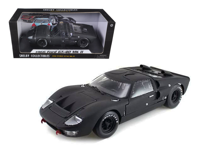 1966 Ford GT-40 Black Diecast Model Car 