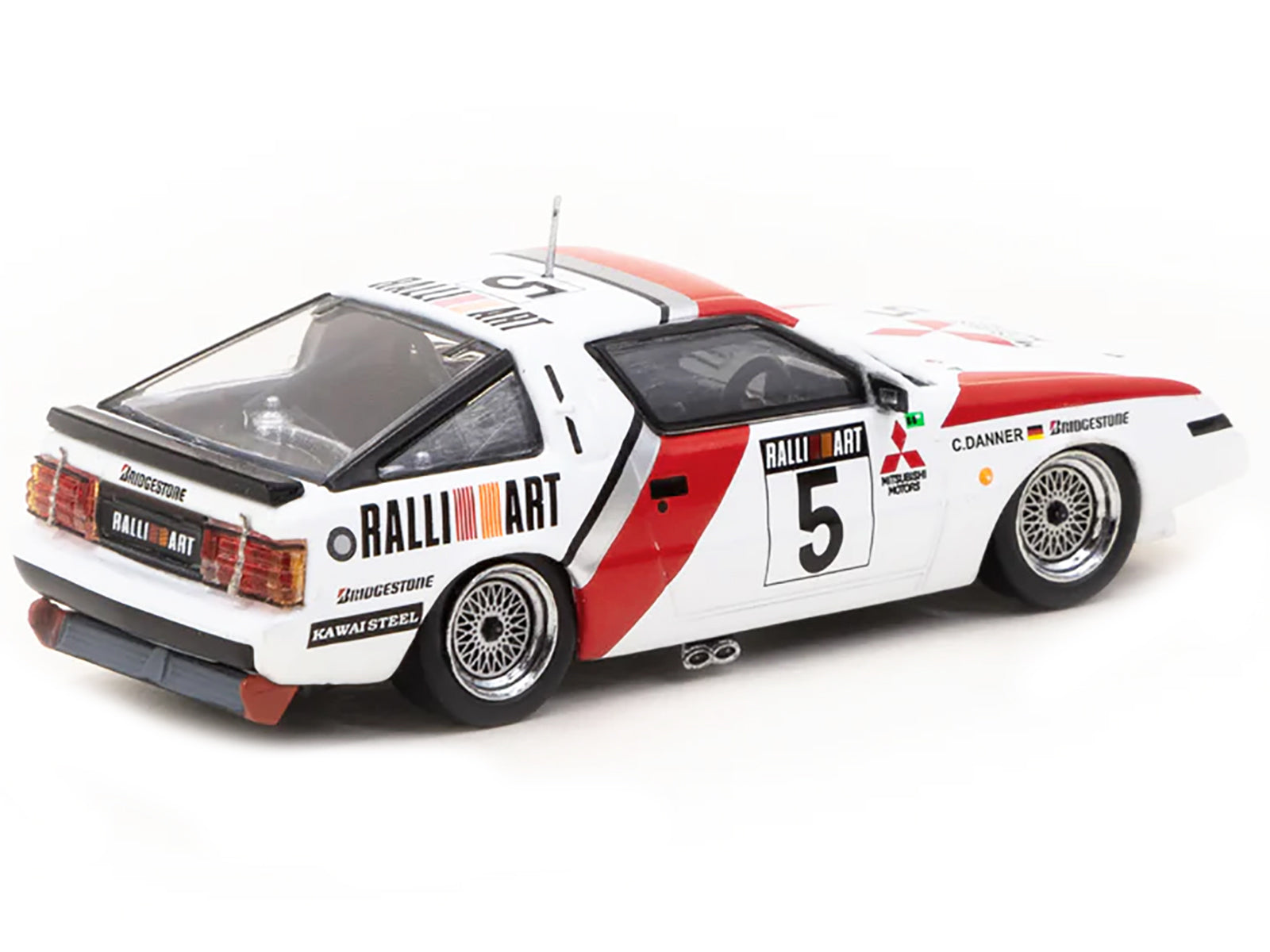Mitsubishi Starion RHD Right  Diecast Model Race Car 
