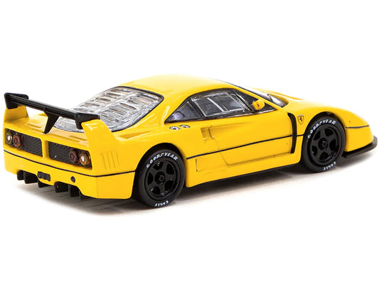 1989 Ferrari F40 Yellow Diecast Model Car