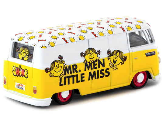 Volkswagen Type II T1 Yellow Diecast Model Van 