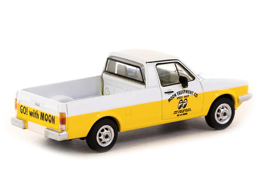 Volkswagen Caddy   White Diecast Model Pickup Truck 