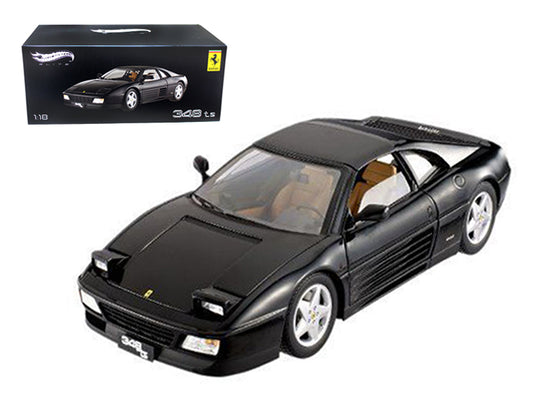 Brand new 1:18 scale diecast model of Ferrari 348 TS Elite Edition Black die cast model car by Hot Wheels.
No more than