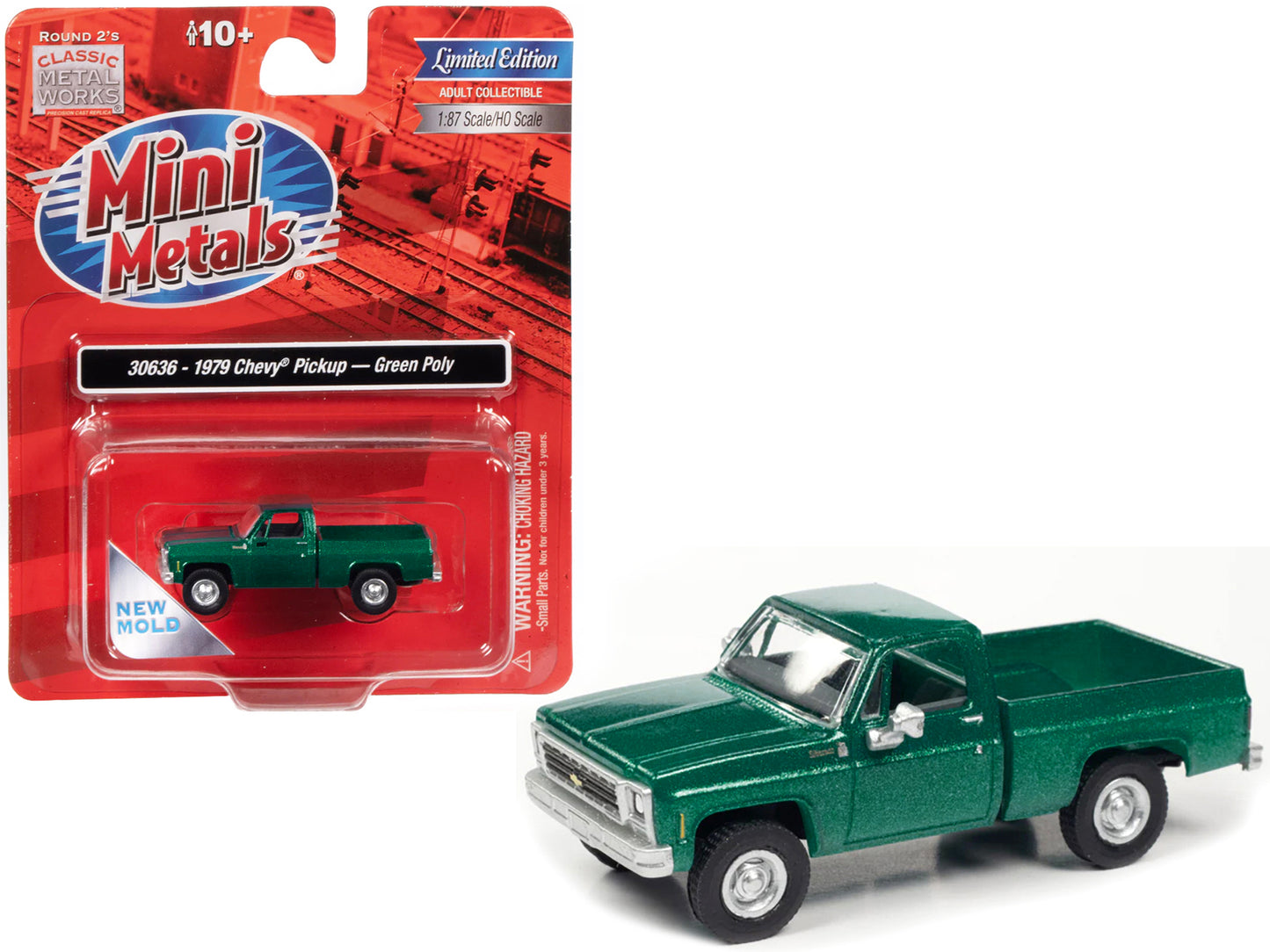 1979 Chevrolet Fleetside  Green  Model Pickup Truck 