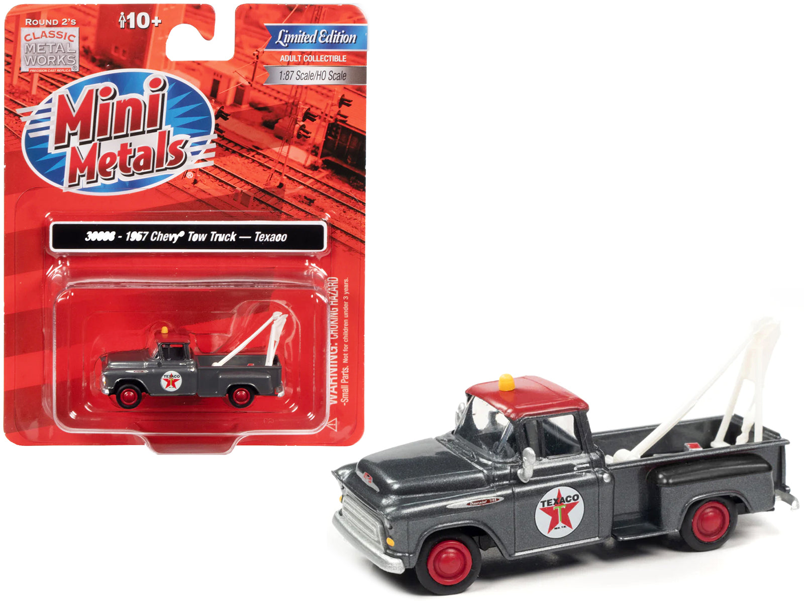 1957 Chevrolet Stepside Tow Red  Model Tow Truck 