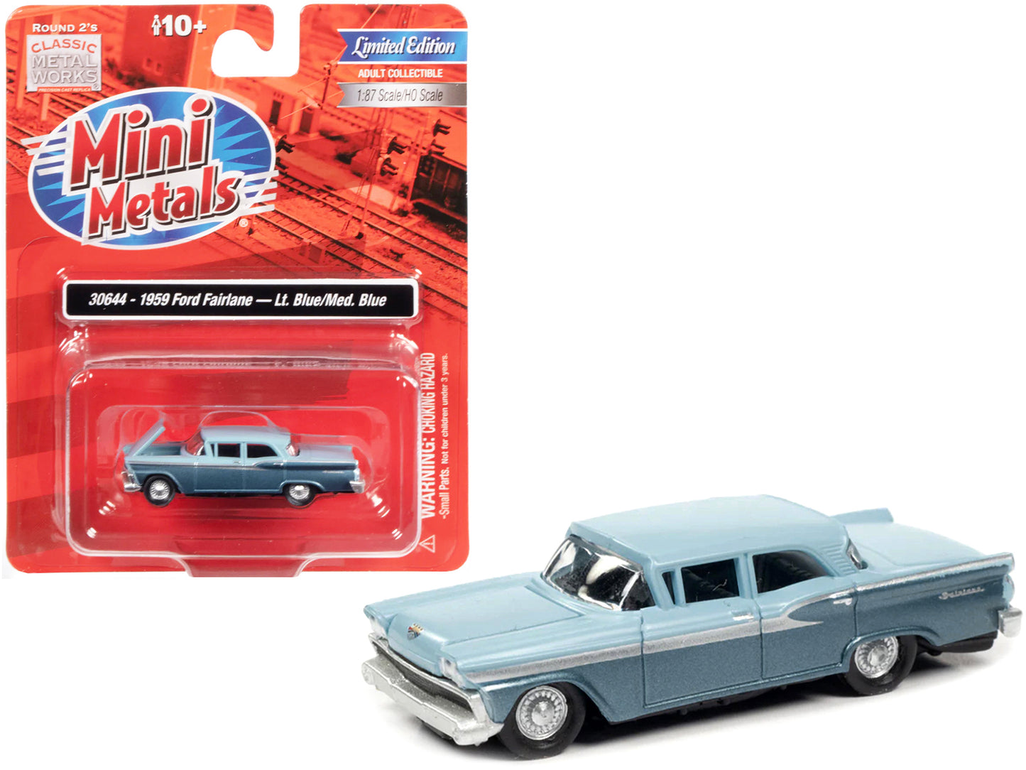 1959 Ford Fairlane Wedgewood Blue  Model Car 