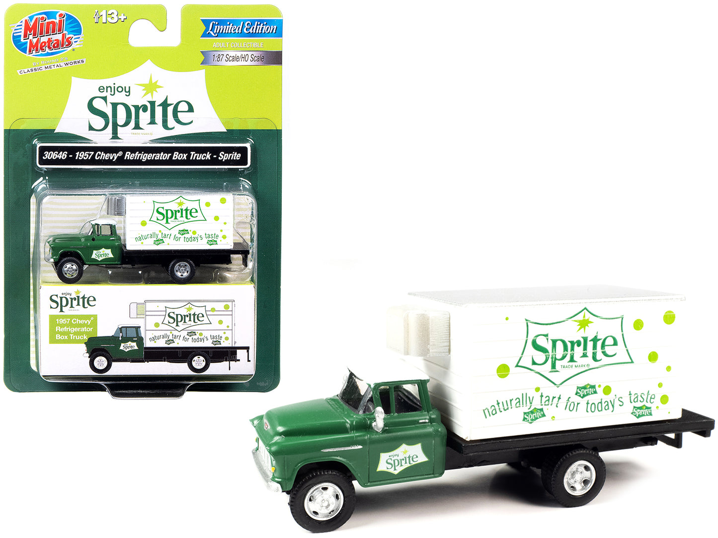 1957 Chevrolet Refrigerated Box Green  Model Box/Van Truck 