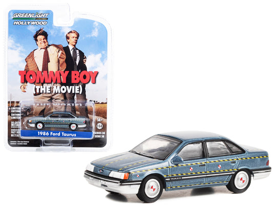 1986 Ford Taurus  Blue Diecast Model Car Tommy Boy (1995)