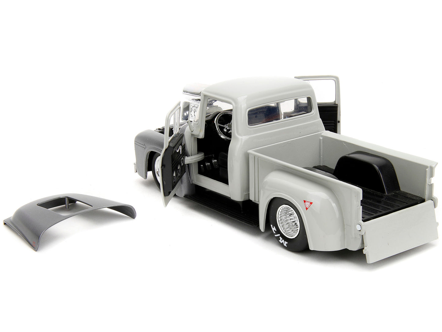 1956 Ford F-100 Tan Diecast Model Pickup Truck 