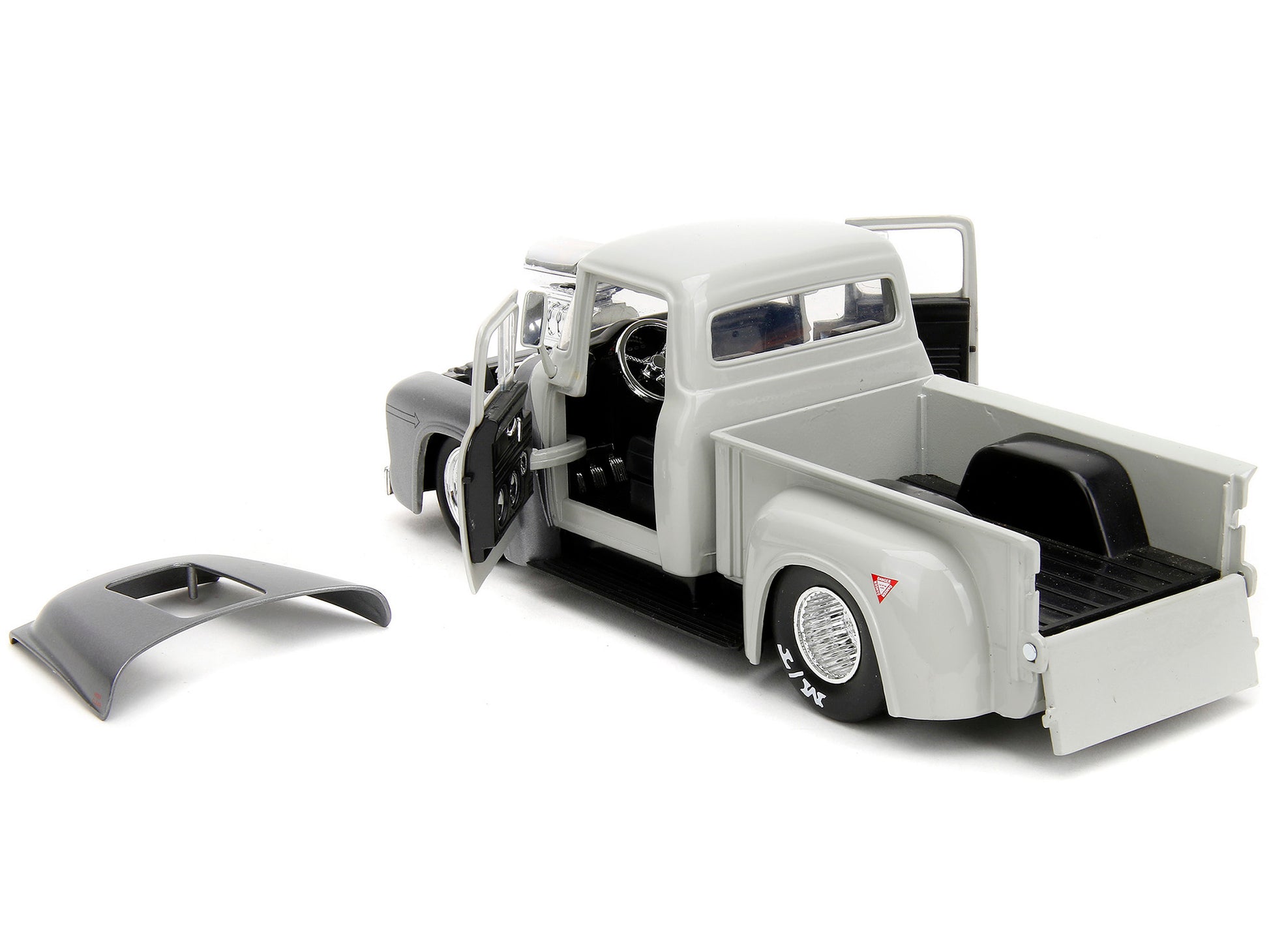 1956 Ford F-100 Tan Diecast Model Pickup Truck 
