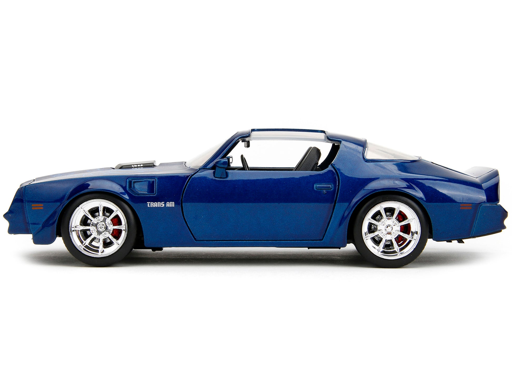 1977 Pontiac Firebird Trans Blue Diecast Model Car 