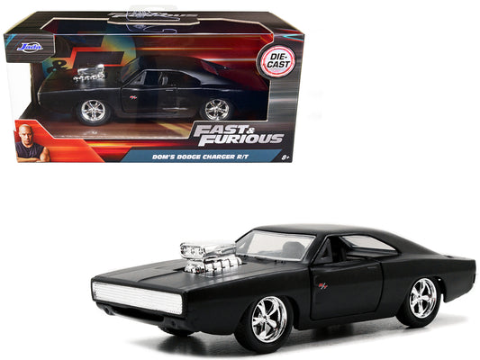 Dom's Dodge Charger Black Diecast Model Car 