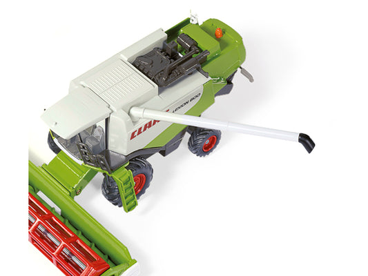 >Brand new 1/50 scale diecast models of Claas Lexion 600 Combine Harvester Green and Gray die cast models by Siku.</li>
<li>Brand new box.<
